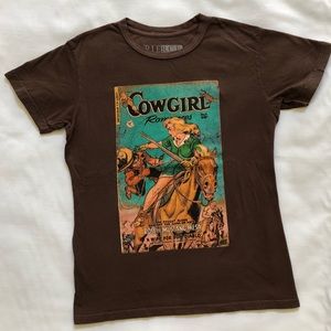 Cowgirl graphic tee